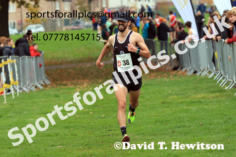 Senior Mens relay, 2025 Northern Cross Country Relays, Graves Park, Sheffield. Photo: David T. Hewitson/Sports for All Pics